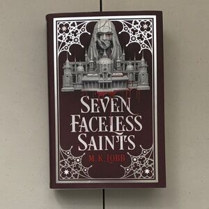 Seven Faceless Saints Fairyloot Edition Signed Hardcover Book